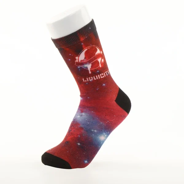 Technology 360 degree printing socks