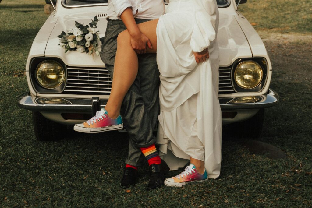 Custom Wedding Socks for Couple to set your event apart!