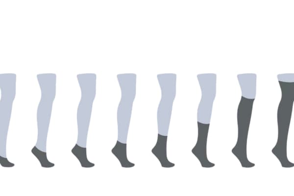 Nike sock lengths explained showing how to choose the right sock height